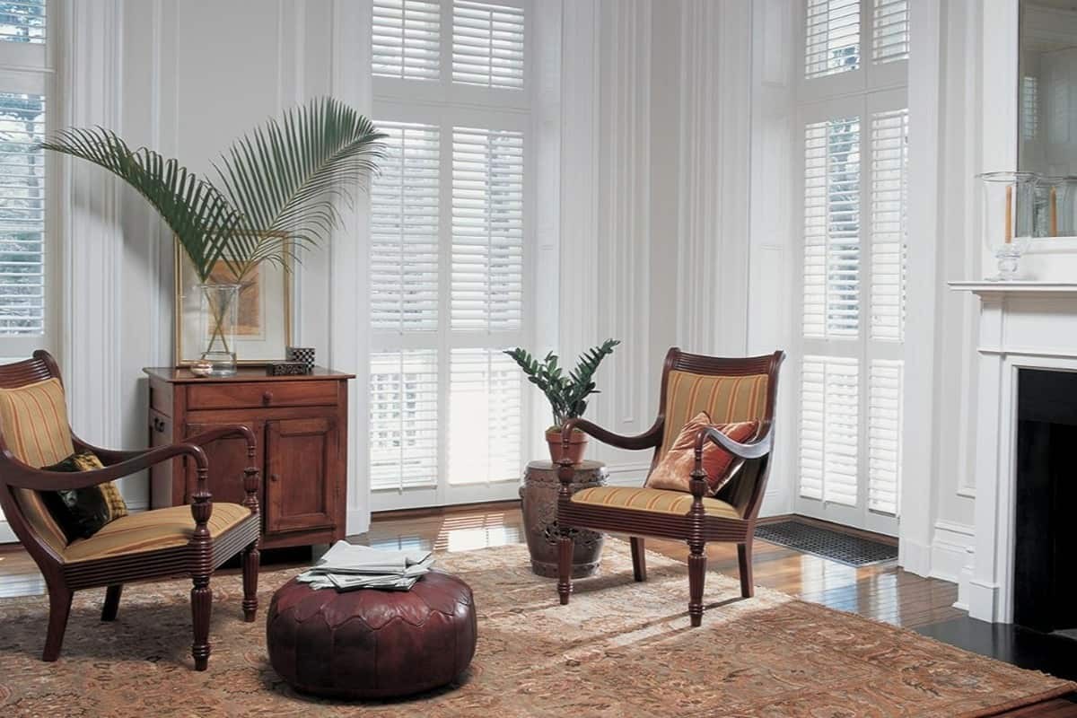 Benefits of new shutters like Hunter Douglas Heritance® Hardwood Shutters near Burlingame, California (CA)