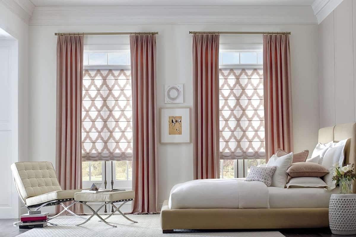 Choosing new roman shades, Hunter Douglas Design Studio™ Roman Shades near San Carlos, California (CA)