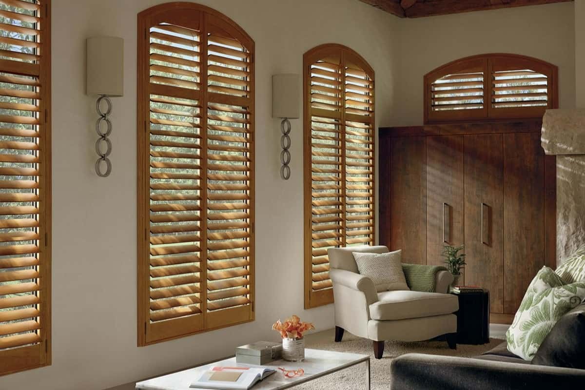 Child and Pet-Safe Window Coverings, Hunter Douglas Heritance® Wood Shutters near San Carlos, California (CA)