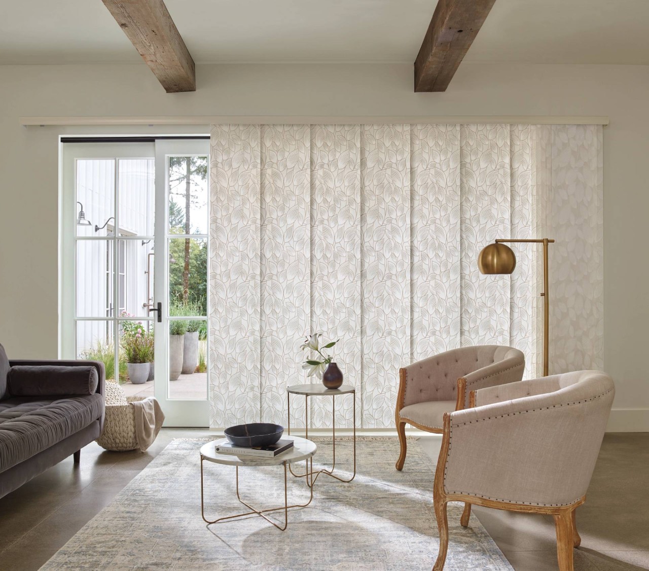 Hunter Douglas Skyline® Panel-Track Blinds near Burlingame, Los Altos, Menlo Park, and San Carlos, California (CA)