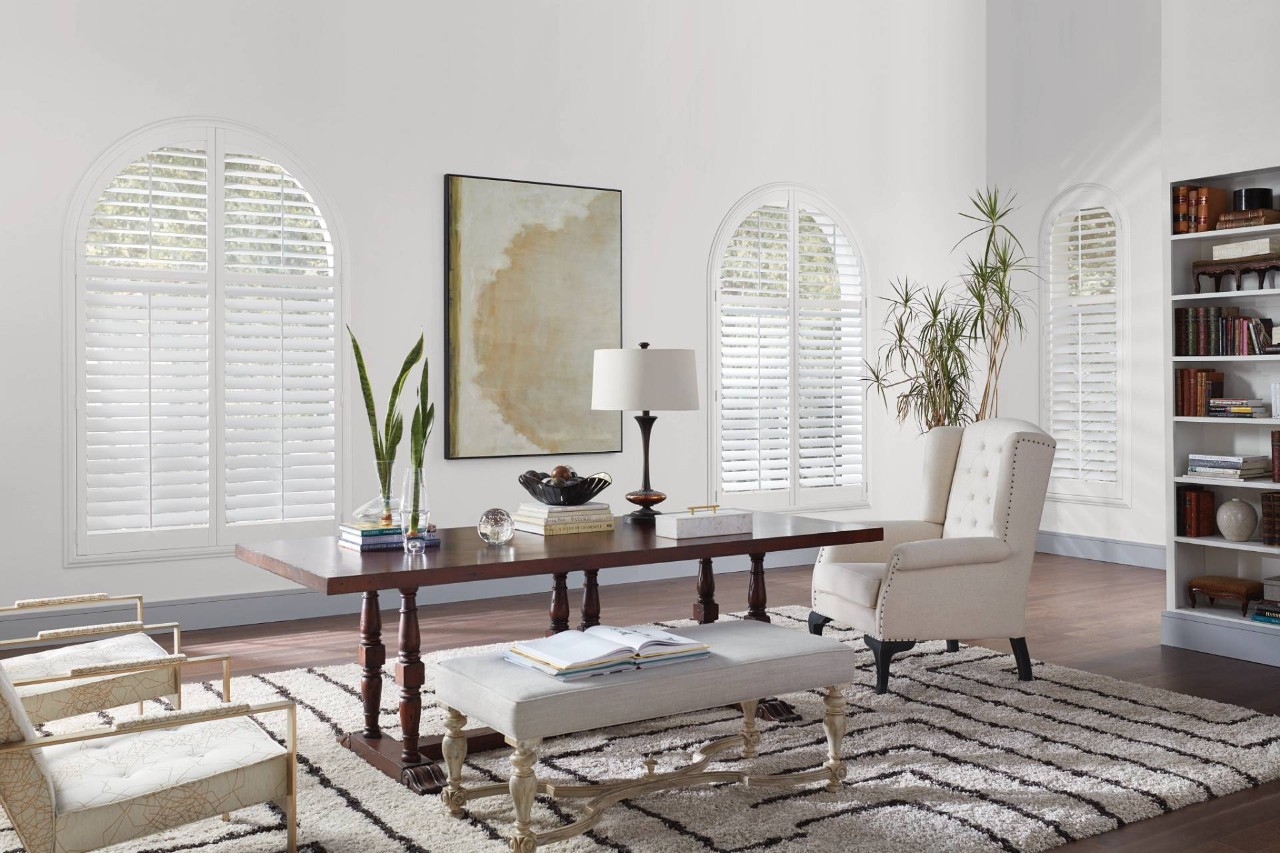  Hunter Douglas NewStyle® Composite Shutters near Burlingame, Los Altos, Menlo Park, and San Carlos, California (CA)