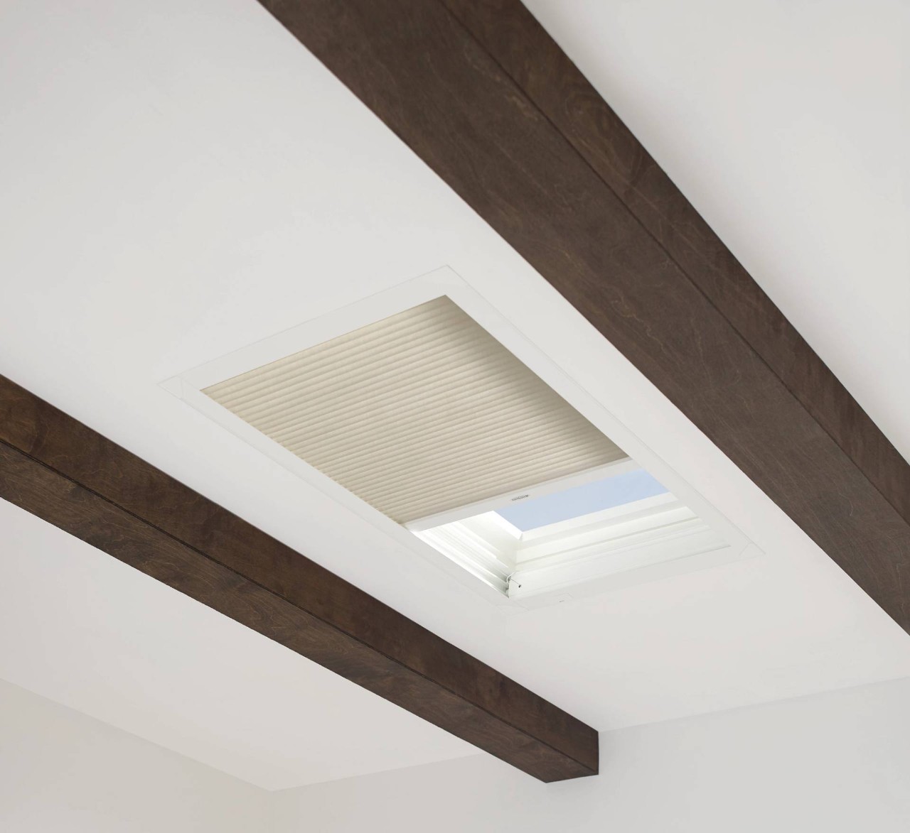 Hunter Douglas Duette® Cellular Shades on skylights near Burlingame, Los Altos, San Carlos, and Menlo Park, California (CA)